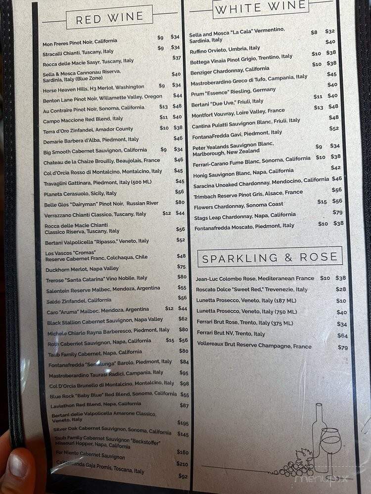 Cibo Vino - Omaha, NE menu_pic
