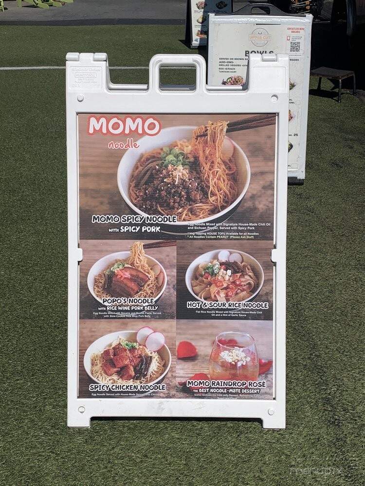 Momo Noodle - San Francisco, CA menu_pic