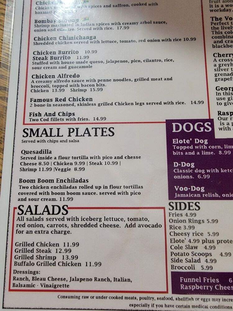 Bricks & Brews - Danville, KY menu_pic