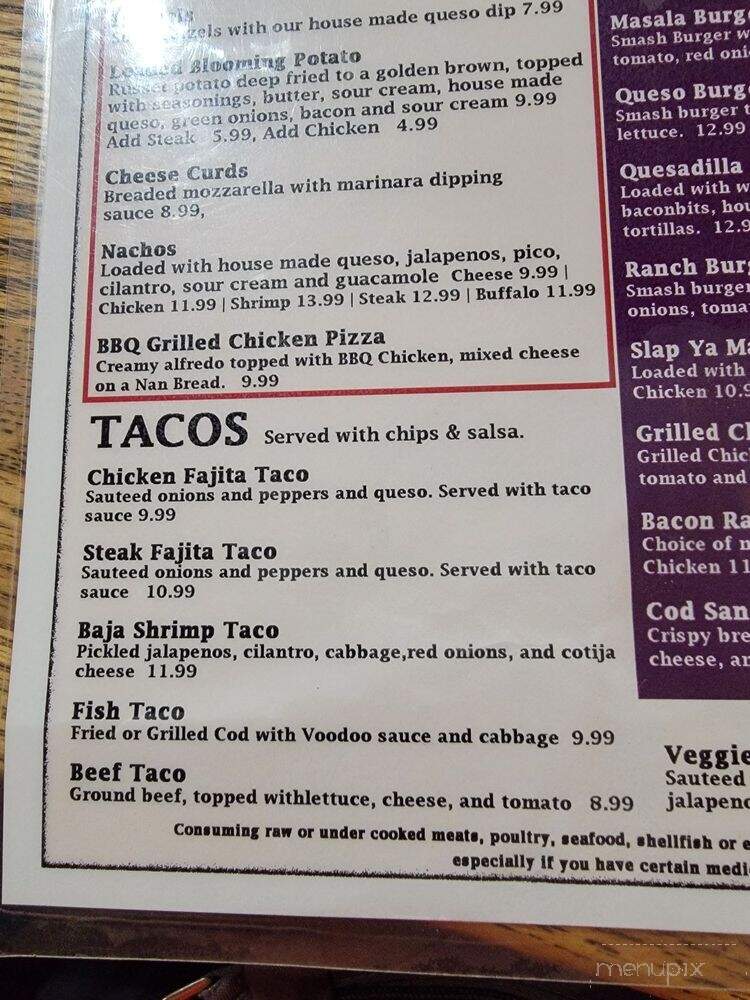 Bricks & Brews - Danville, KY menu_pic