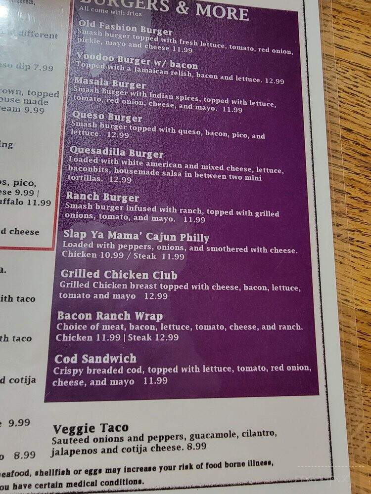 Bricks & Brews - Danville, KY menu_pic