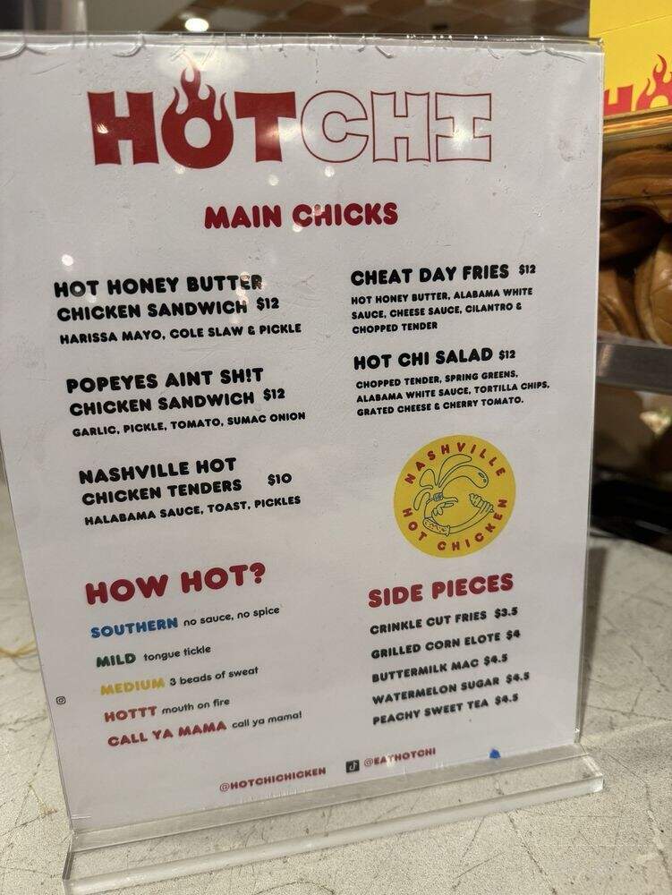 Hot Chi Chicken - Chicago, IL menu_pic