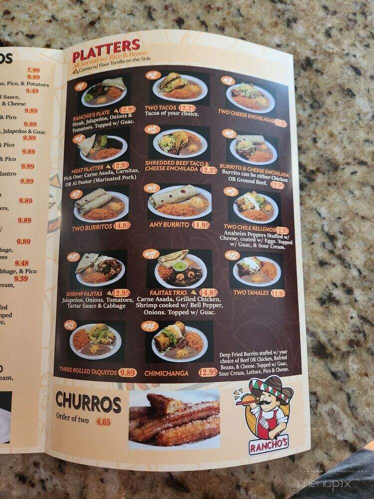 Ranchos Mexican Food - Blue Springs, MO