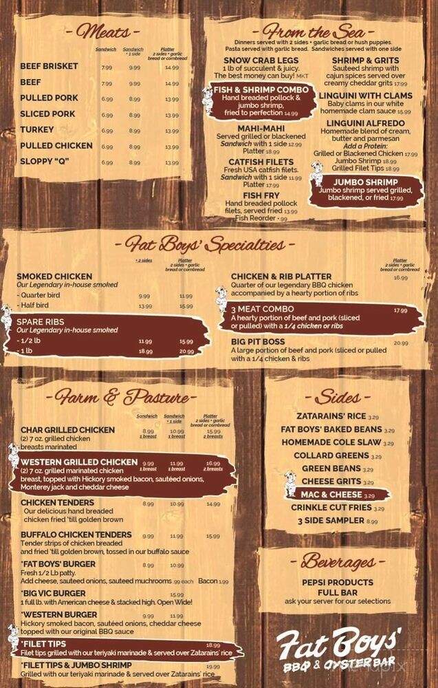 Fat Boys' BBQ & Oyster Bar - Apopka, FL