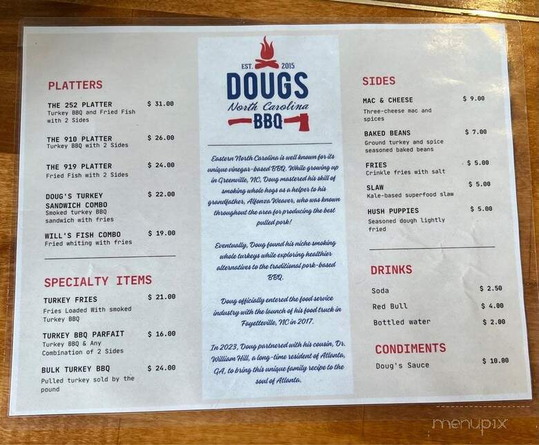 Doug's North Carolina BBQ - Atlanta, GA