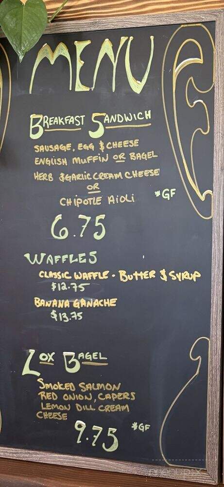 Way of the Bean - Oracle, AZ menu_pic