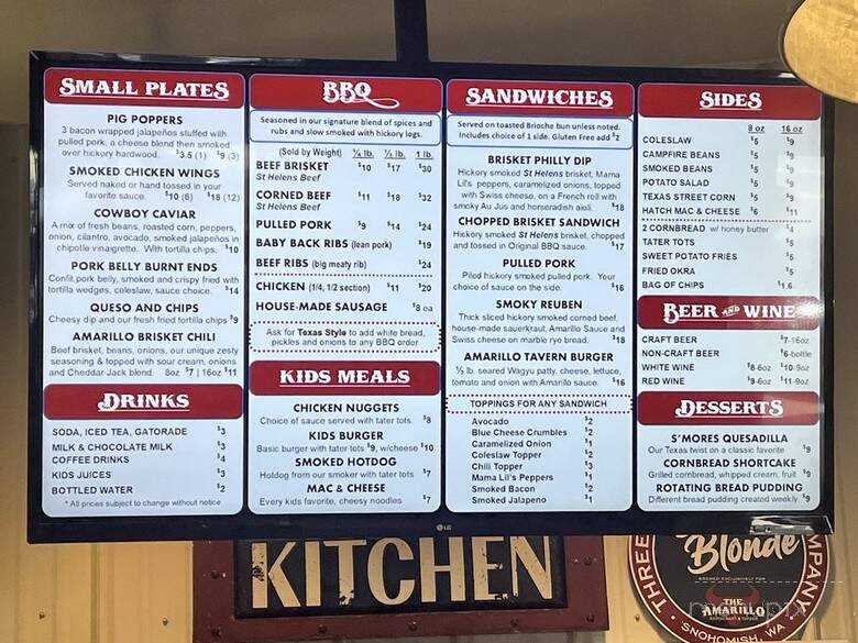 Amarillo BBQ - Duvall, WA