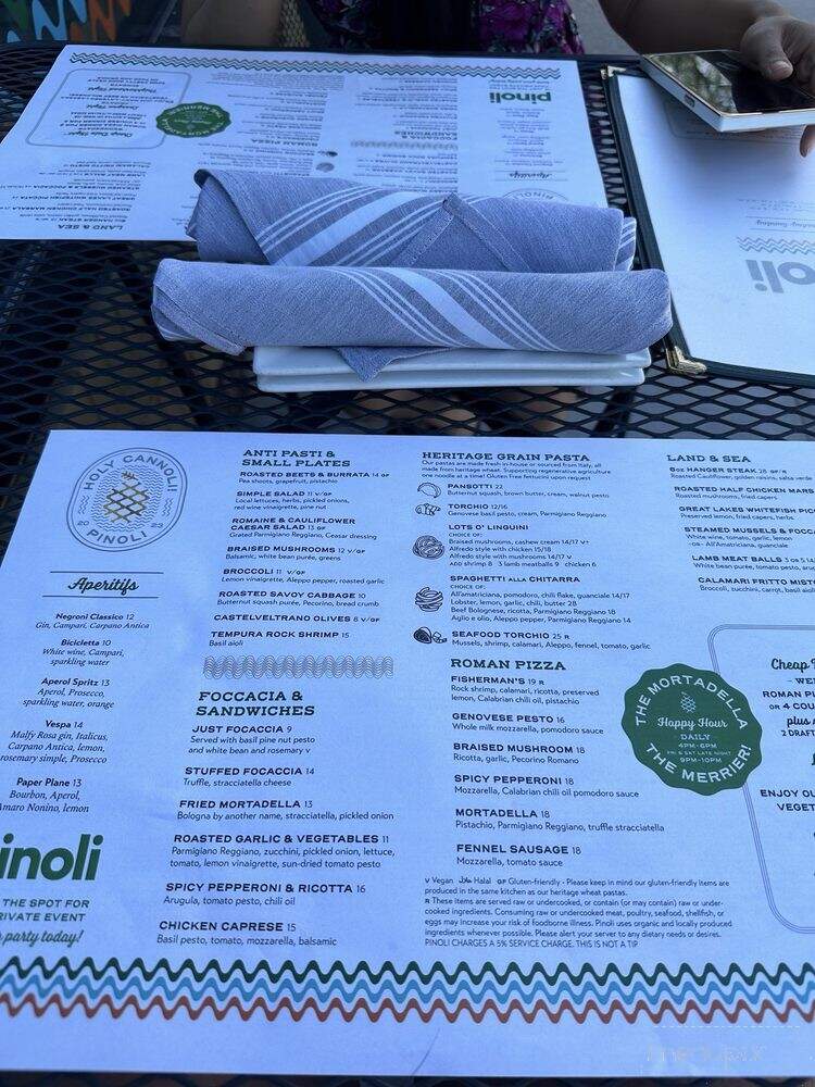 Pinoli - Minneapolis, MN menu_pic