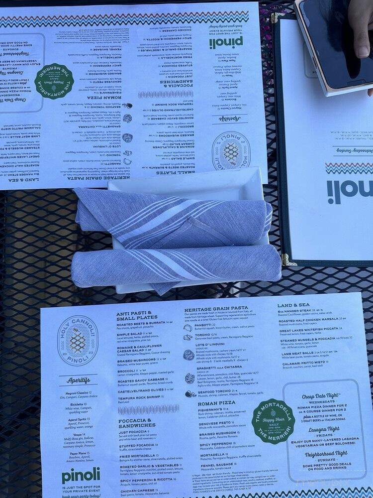 Pinoli - Minneapolis, MN menu_pic