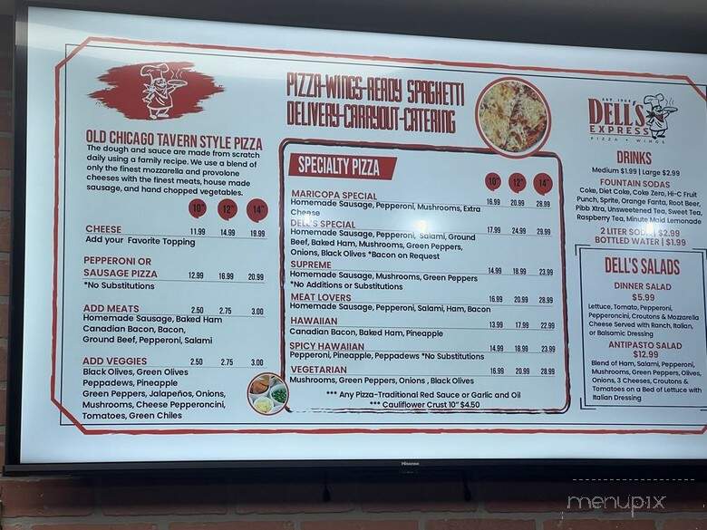 Dell's Pizza & Wings Express - Maricopa, AZ