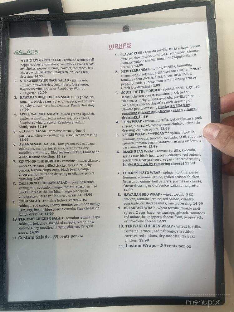 Chop'd - Downey, CA menu_pic