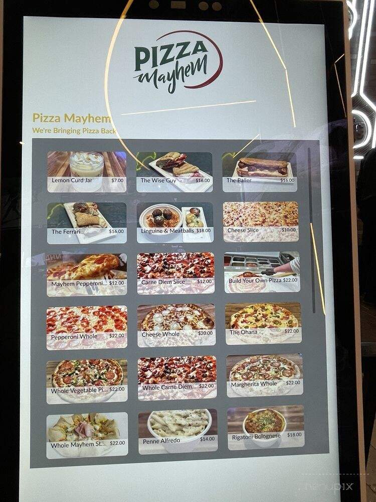 The 909 - Highland, CA menu_pic