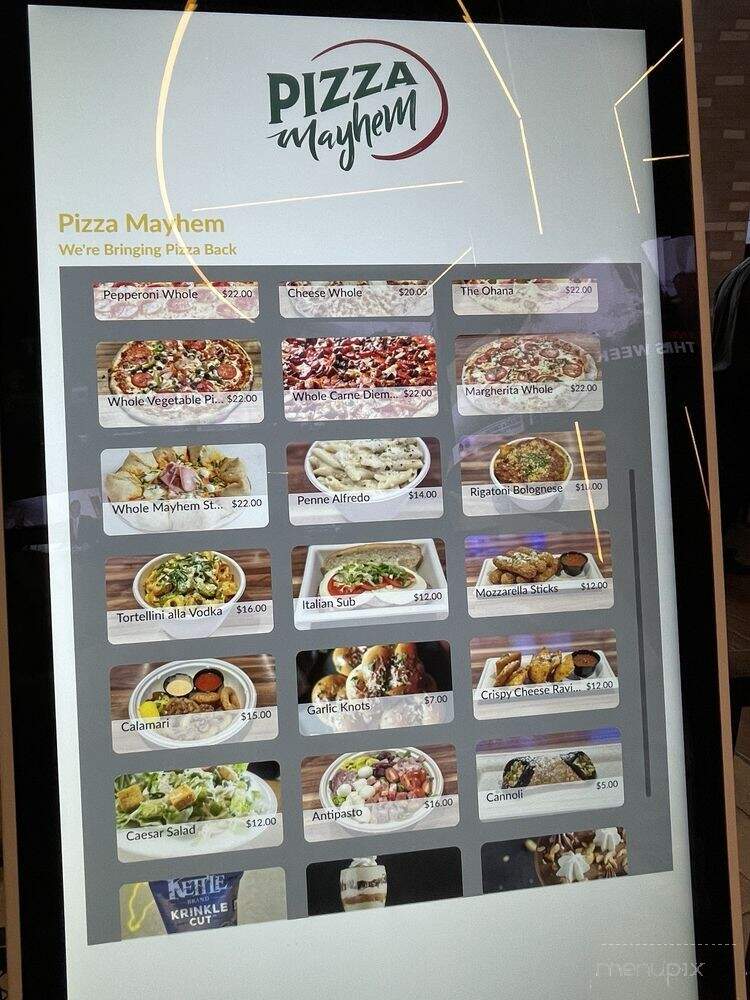 The 909 - Highland, CA menu_pic