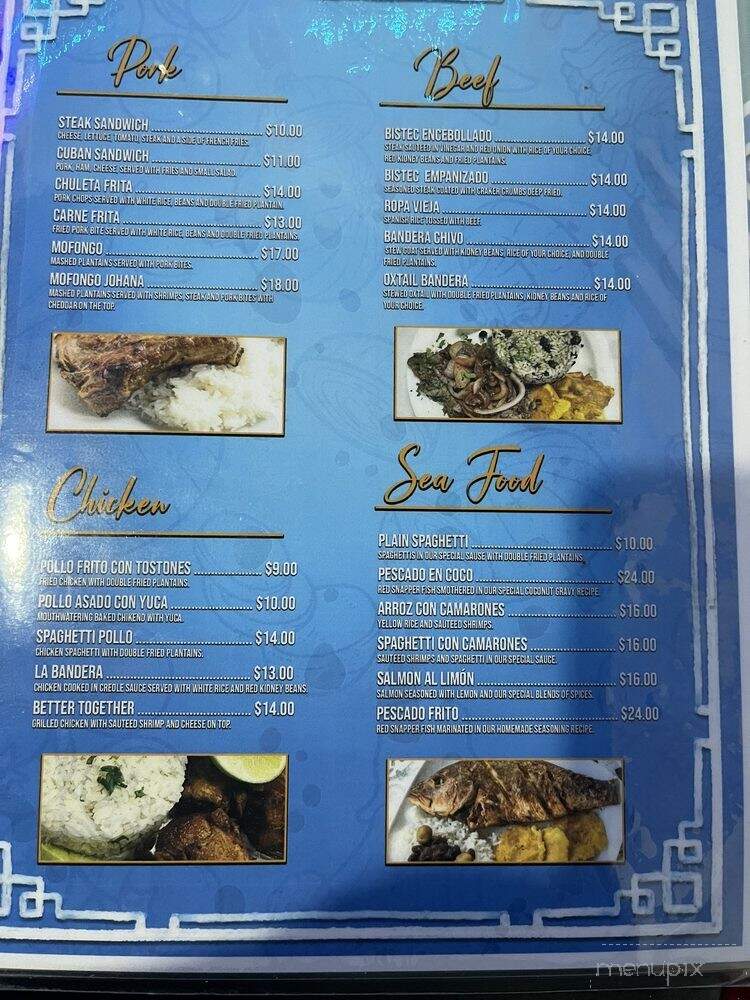 Latin Flavors - Martinez, GA menu_pic