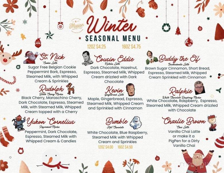 Mission Coffee & Tea - Kittanning, PA menu_pic