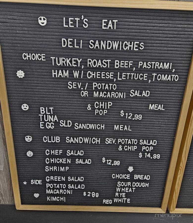 Fairview Deli and Korean Food - Fairview, OR menu_pic