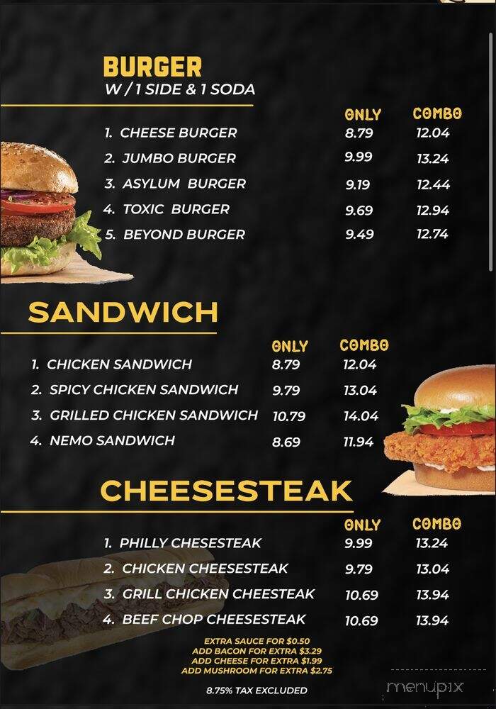 Halal Feast O - Buffalo, NY menu_pic
