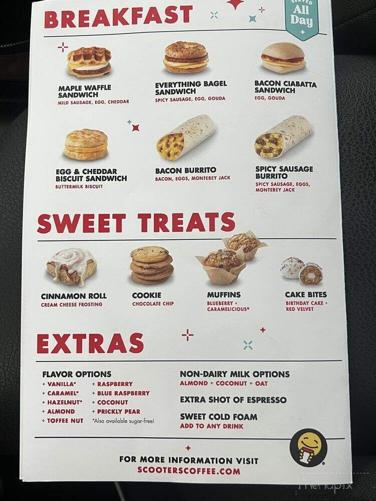 Scooter's Coffee - Jacksonville, FL menu_pic