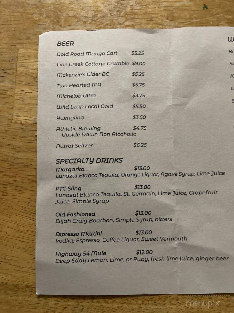 Pizza 54 - Peachtree City, GA menu_pic