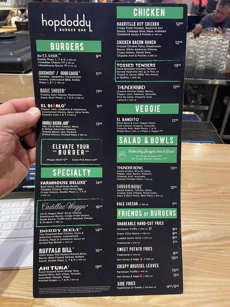 Hopdoddy Burger Bar - Odessa, TX menu_pic
