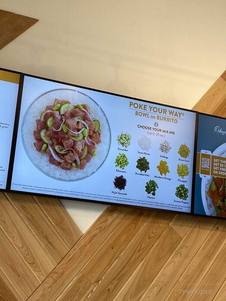 Pokeworks - Arlington, TX menu_pic