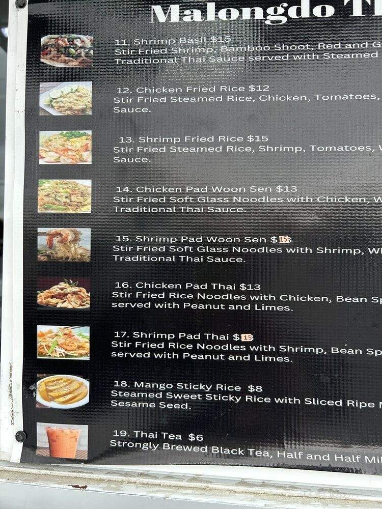 Malongdo Thai Food - San Antonio, TX