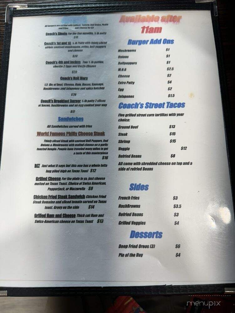 Coach's Island Grill - Port Aransas, TX