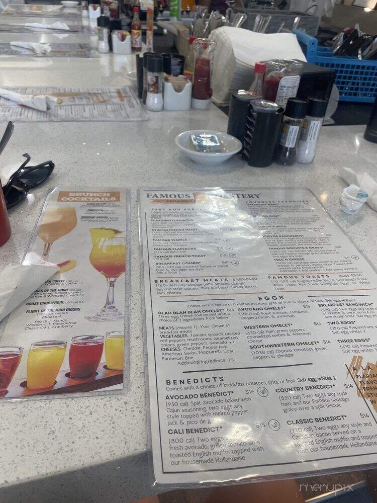 Famous Toastery - Charlotte, NC menu_pic