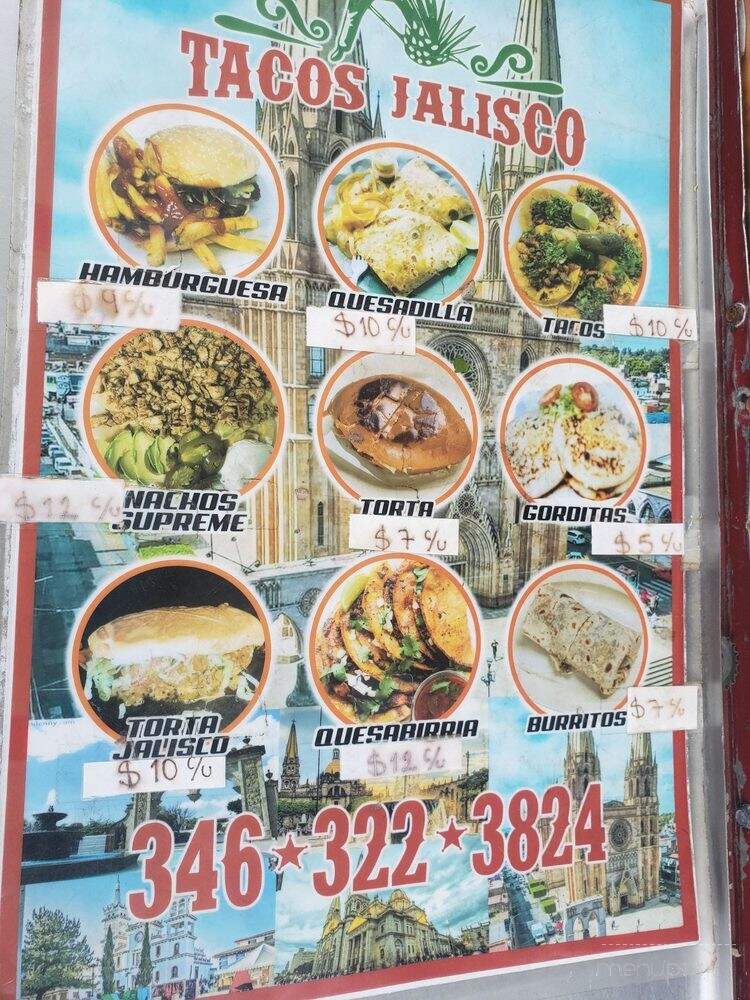 Tacos Jalisco - Liberty, TX menu_pic