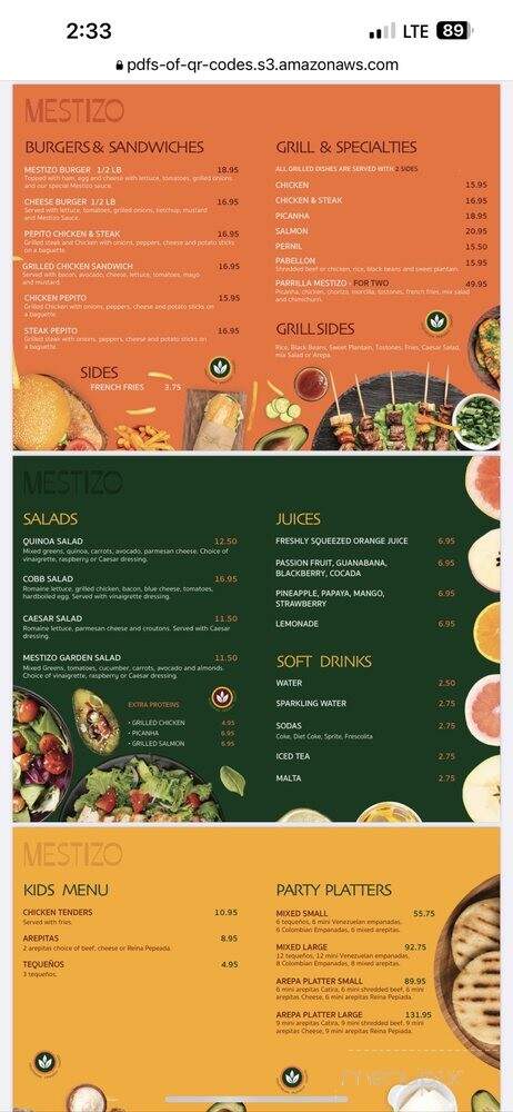 Mestizo Latin Cuisine & Coffee - Key Biscayne, FL