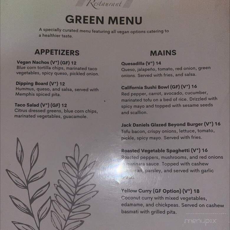 7by7 Restaurant - Sydney, NS menu_pic
