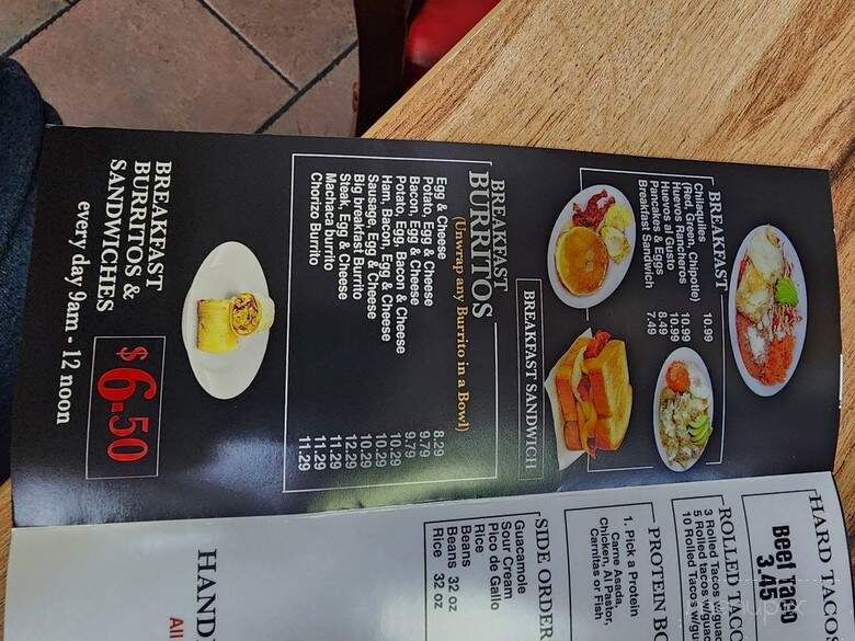 Tacos El Trompo - Imperial Beach, CA menu_pic