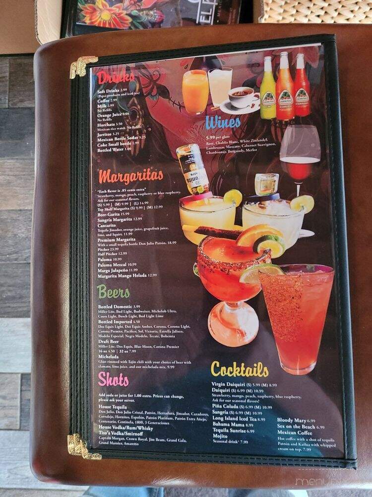 La Hacienda Del Patron - Morris, IL menu_pic