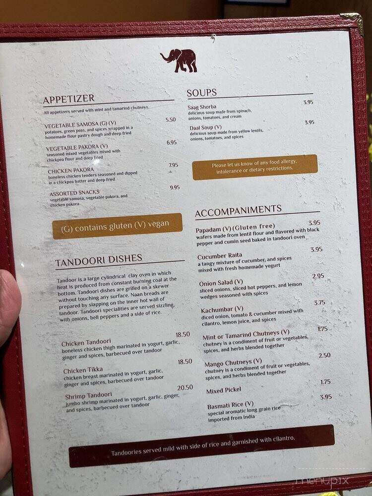 Red Fort Cuisine of India - La Verkin, UT menu_pic