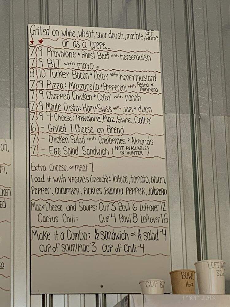 The Laingsburg Dairy Den - Laingsburg, MI menu_pic