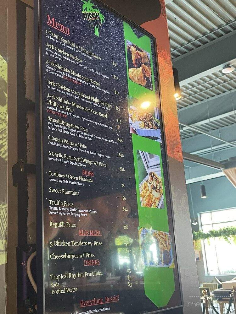Bussin Jerk ATL - Atlanta, GA menu_pic