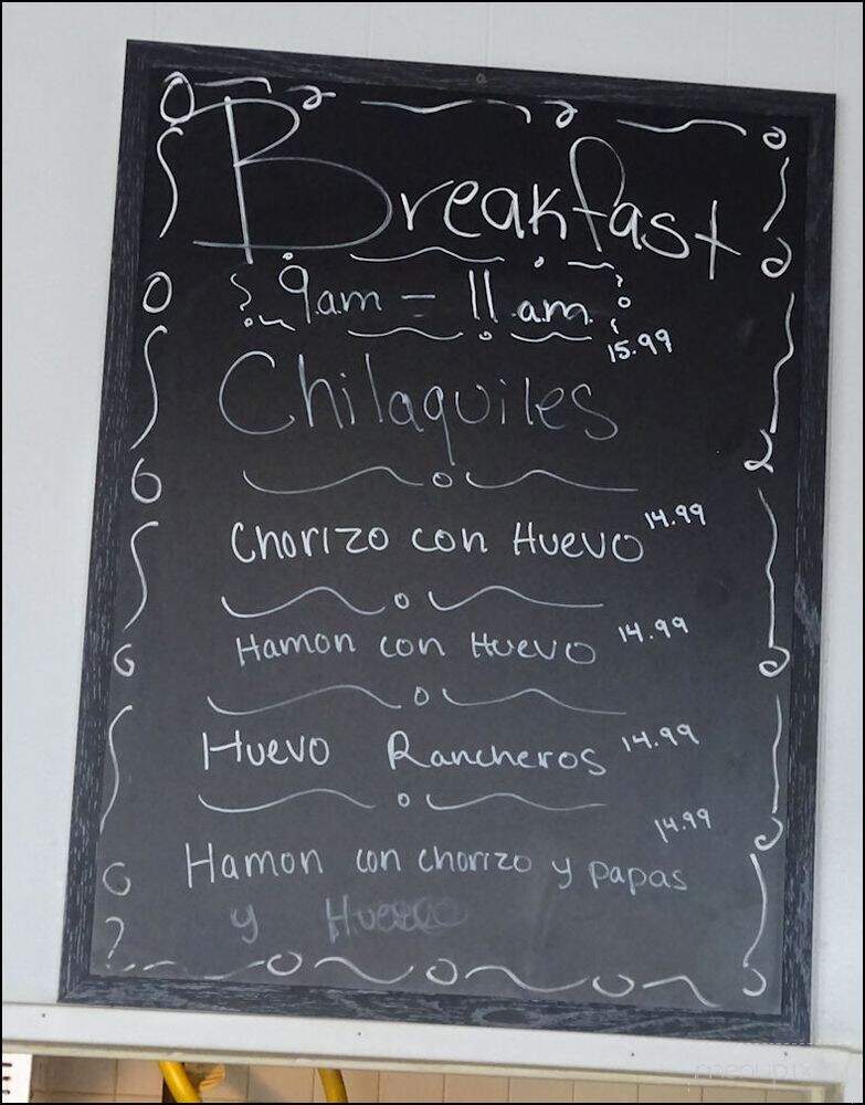 La Placita Taqueria Y Panaderia - Roseville, CA menu_pic