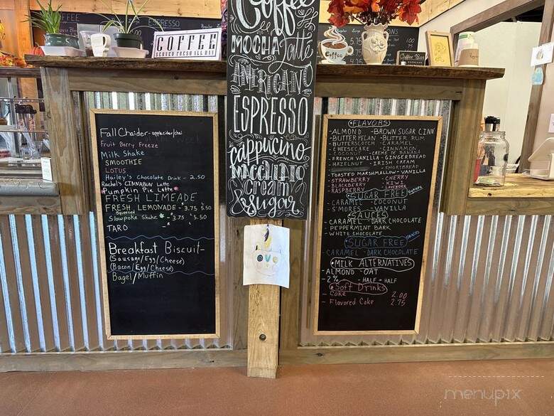 Bittersweet Java - Ruckersville, VA menu_pic