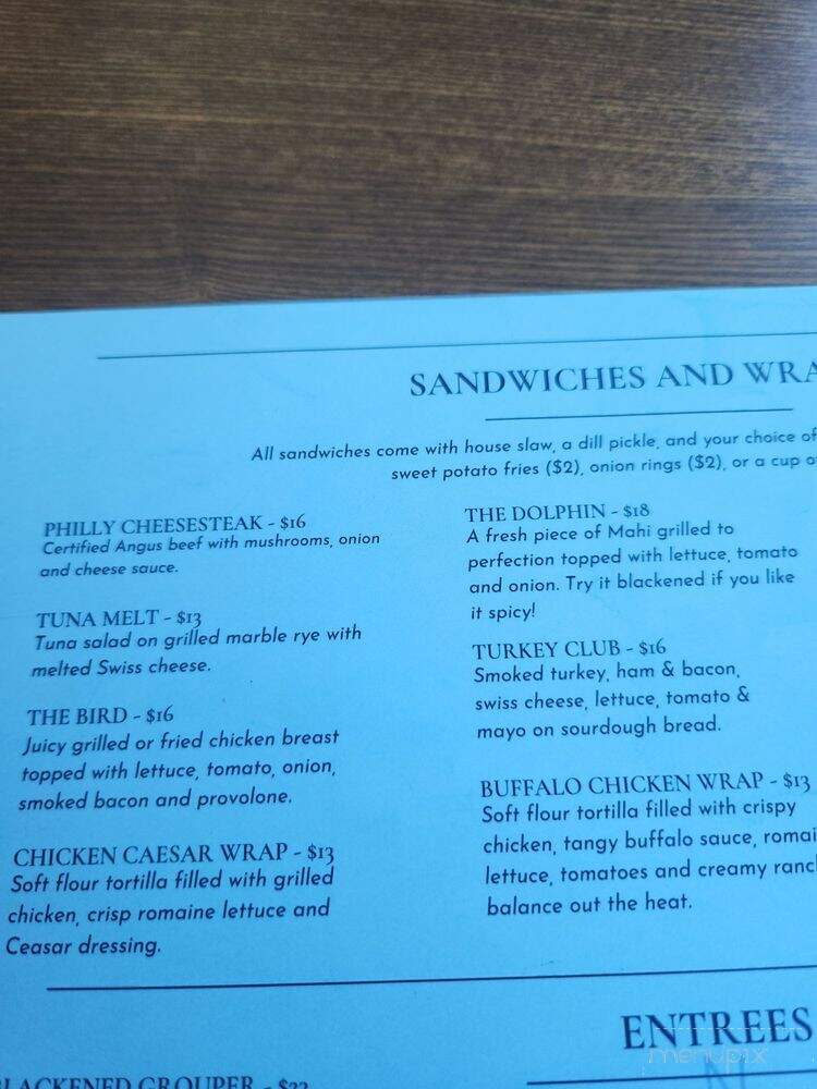 Grumpy Gary's - Dania Beach, FL menu_pic