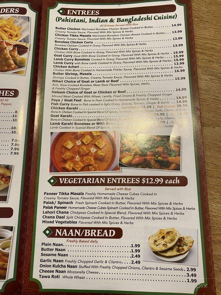 Second Wife - Eagleville, PA menu_pic
