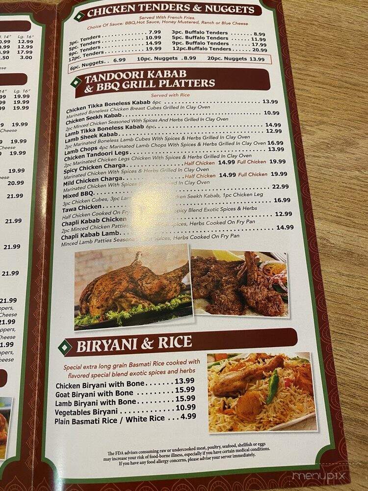 Second Wife - Eagleville, PA menu_pic