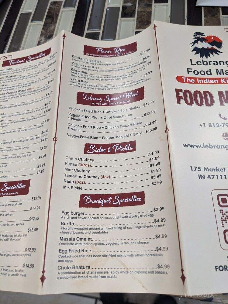 Lebrang Food Mart - Charlestown, IN menu_pic