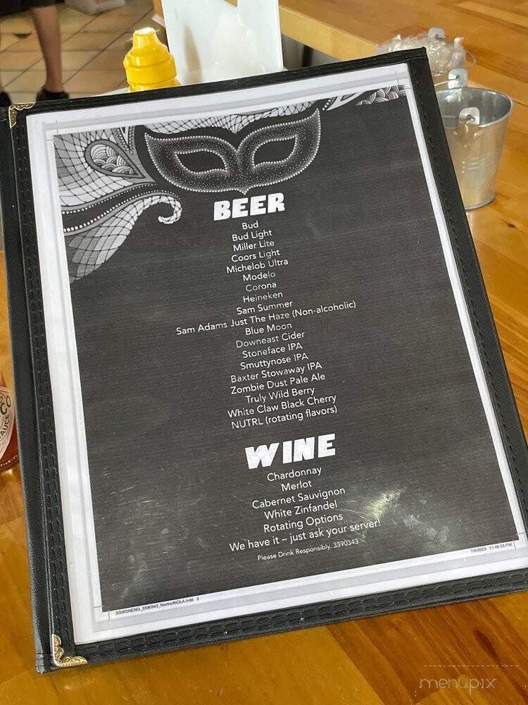 North of NOLA - Hampton, NH menu_pic