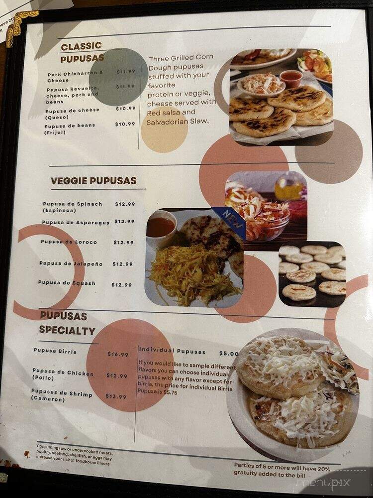 El Mexsal - Virginia Beach, VA menu_pic