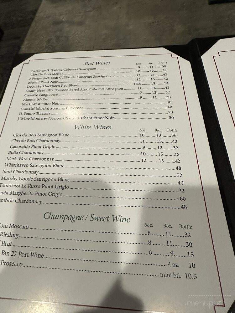 Vincenzos Italian Bistro - Fort Walton Beach, FL menu_pic