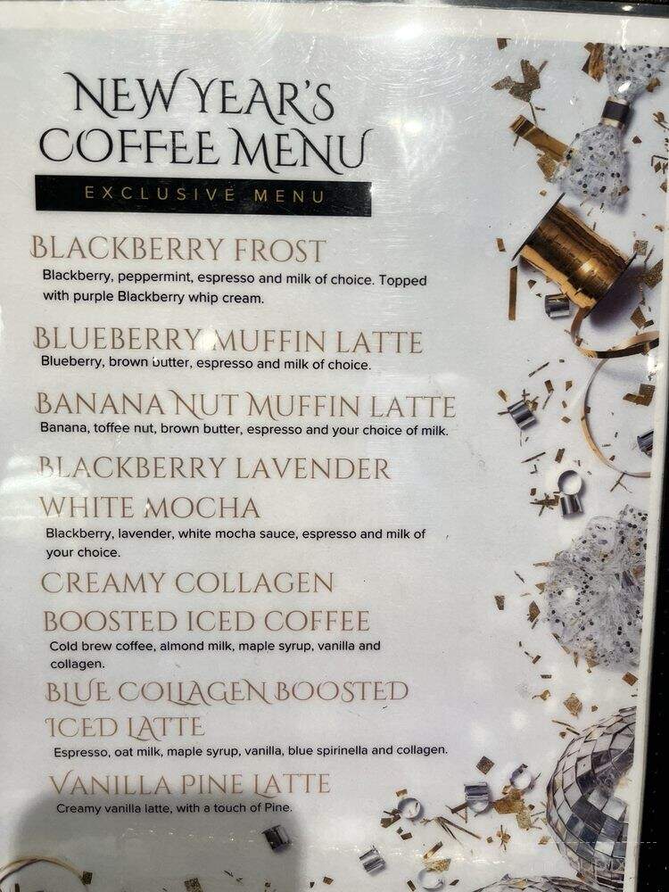 Pure Grind Coffee & Juice Bar - Modesto, CA menu_pic