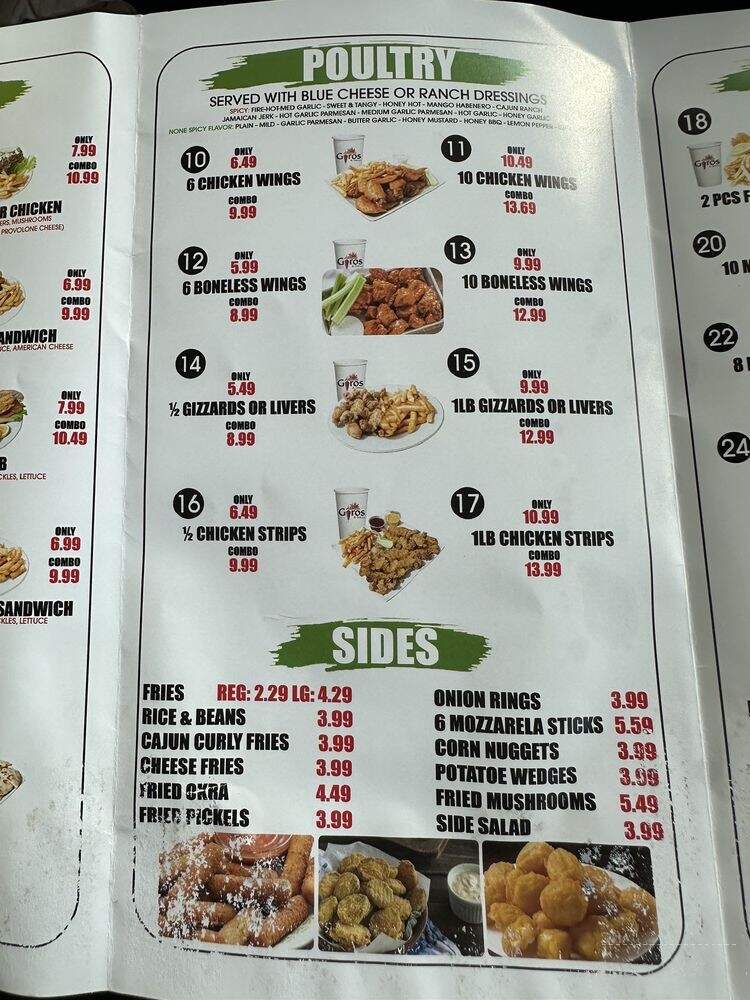 Authentic Gyros & Grill - Kissimmee, FL menu_pic