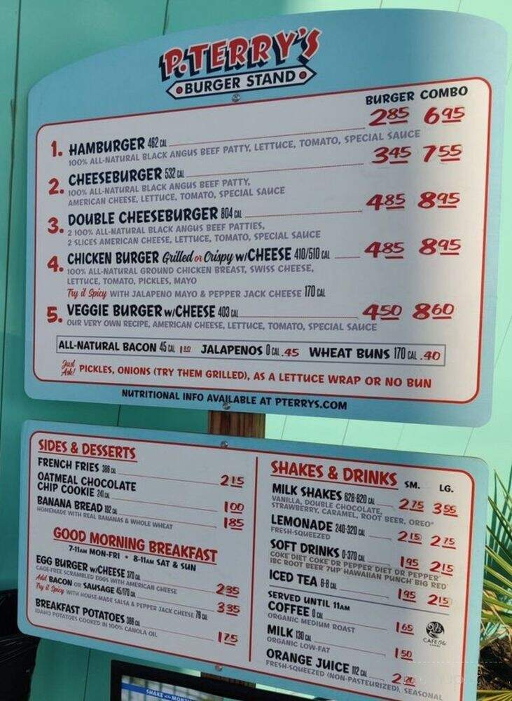 P Terry's Burger Stand - Cedar Park, TX