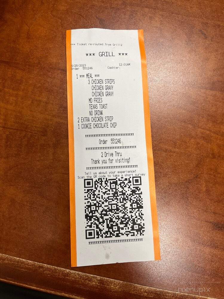 Whataburger - Laveen Village, AZ menu_pic