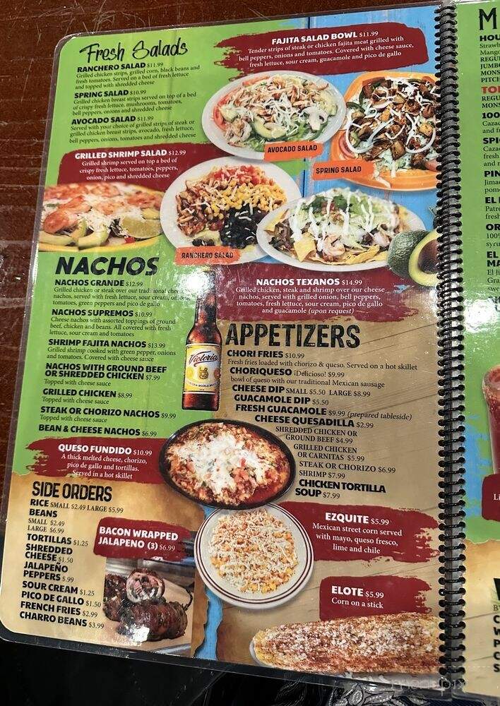 La Casa Grande Mexican Grill & Bar - Indianapolis, IN menu_pic